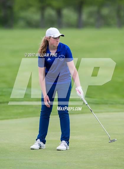 Thumbnail 3 in Section 9 Girls Golf Championship (Day 1) photogallery.