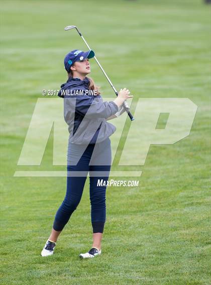 Thumbnail 2 in Section 9 Girls Golf Championship (Day 1) photogallery.