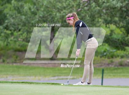 Thumbnail 3 in Section 9 Girls Golf Championship (Day 1) photogallery.