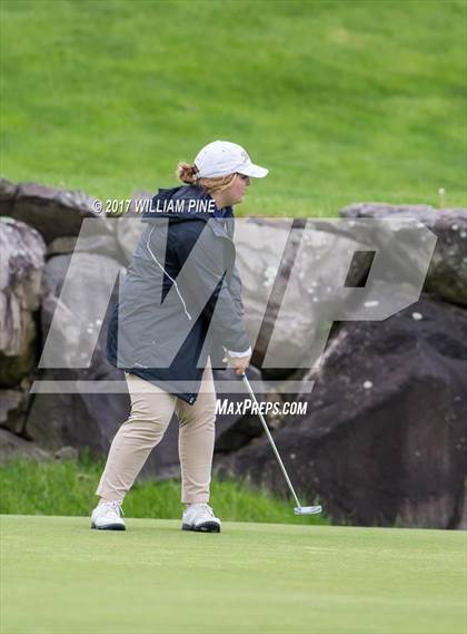 Thumbnail 2 in Section 9 Girls Golf Championship (Day 1) photogallery.