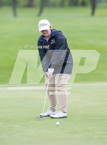 Thumbnail 3 in Section 9 Girls Golf Championship (Day 1) photogallery.