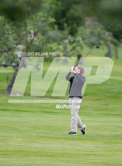 Thumbnail 3 in Section 9 Girls Golf Championship (Day 1) photogallery.