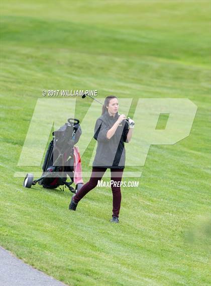Thumbnail 2 in Section 9 Girls Golf Championship (Day 1) photogallery.