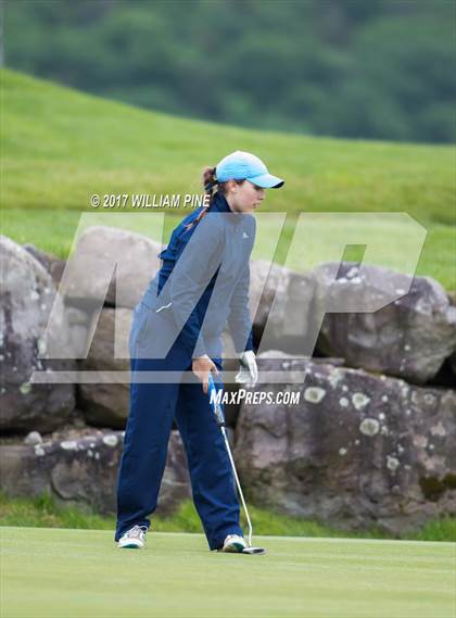 Thumbnail 2 in Section 9 Girls Golf Championship (Day 1) photogallery.