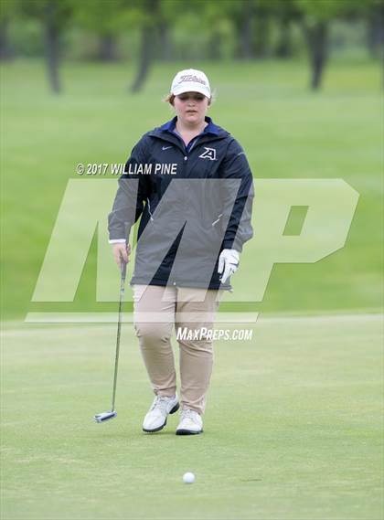 Thumbnail 1 in Section 9 Girls Golf Championship (Day 1) photogallery.