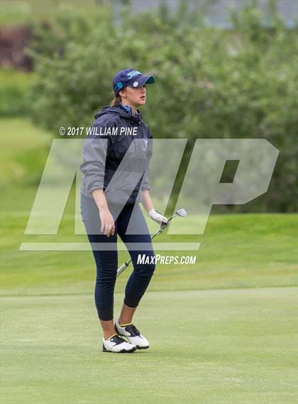 Thumbnail 1 in Section 9 Girls Golf Championship (Day 1) photogallery.