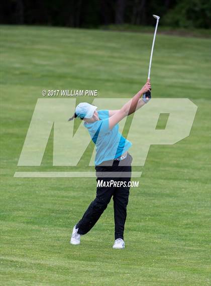Thumbnail 2 in Section 9 Girls Golf Championship (Day 1) photogallery.