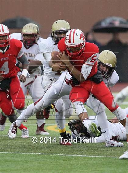 Thumbnail 1 in New Britain @ Norwich Free Academy (CIAC Class LL-Large Semifinal) photogallery.