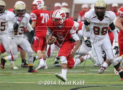 Thumbnail 2 in New Britain @ Norwich Free Academy (CIAC Class LL-Large Semifinal) photogallery.