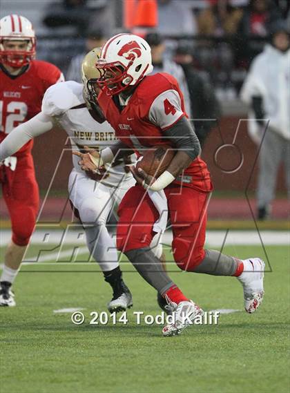 Thumbnail 2 in New Britain @ Norwich Free Academy (CIAC Class LL-Large Semifinal) photogallery.
