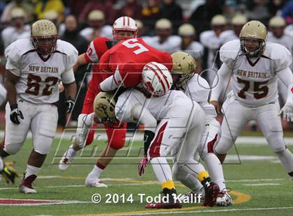 Thumbnail 2 in New Britain @ Norwich Free Academy (CIAC Class LL-Large Semifinal) photogallery.