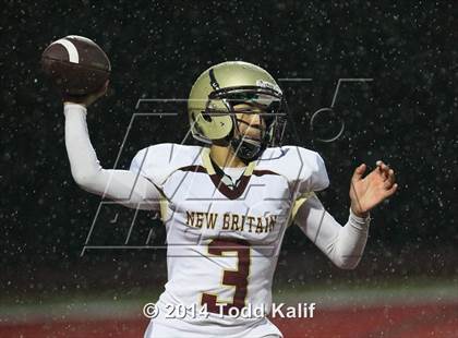 Thumbnail 1 in New Britain @ Norwich Free Academy (CIAC Class LL-Large Semifinal) photogallery.