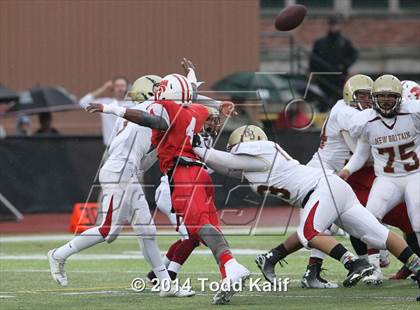 Thumbnail 2 in New Britain @ Norwich Free Academy (CIAC Class LL-Large Semifinal) photogallery.