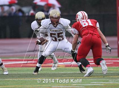 Thumbnail 1 in New Britain @ Norwich Free Academy (CIAC Class LL-Large Semifinal) photogallery.