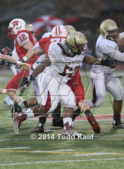 Thumbnail 3 in New Britain @ Norwich Free Academy (CIAC Class LL-Large Semifinal) photogallery.