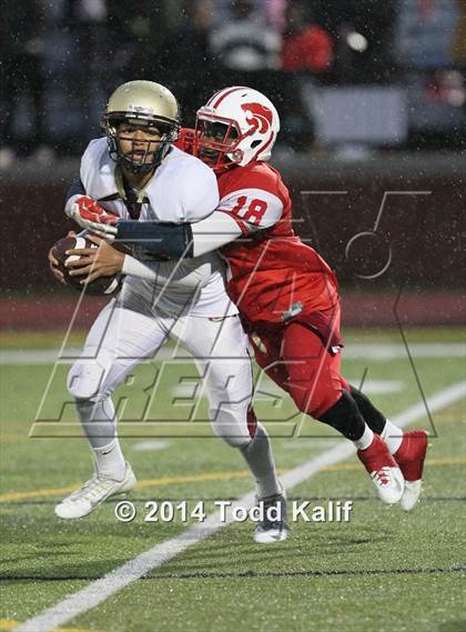 Thumbnail 2 in New Britain @ Norwich Free Academy (CIAC Class LL-Large Semifinal) photogallery.