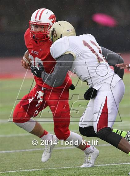 Thumbnail 3 in New Britain @ Norwich Free Academy (CIAC Class LL-Large Semifinal) photogallery.