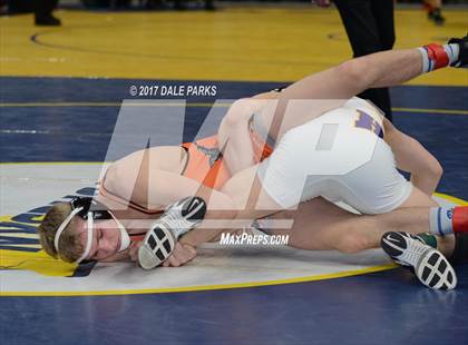 Thumbnail 1 in NYSPHSAA Wrestling Championships (Division 2 Finals) photogallery.
