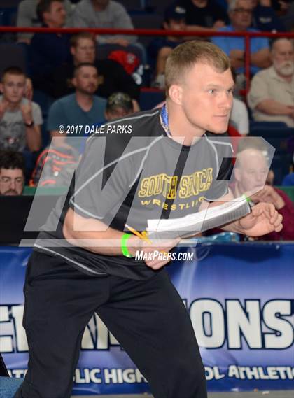 Thumbnail 3 in NYSPHSAA Wrestling Championships (Division 2 Finals) photogallery.