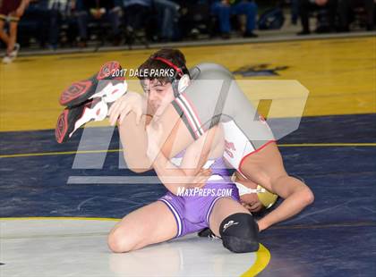 Thumbnail 1 in NYSPHSAA Wrestling Championships (Division 2 Finals) photogallery.