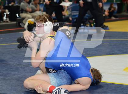 Thumbnail 1 in NYSPHSAA Wrestling Championships (Division 2 Finals) photogallery.