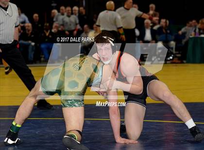 Thumbnail 3 in NYSPHSAA Wrestling Championships (Division 2 Finals) photogallery.
