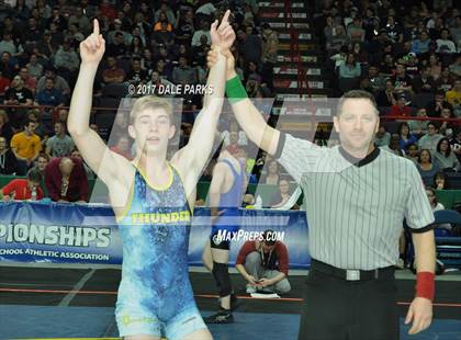 Thumbnail 1 in NYSPHSAA Wrestling Championships (Division 2 Finals) photogallery.