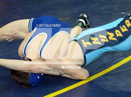 Thumbnail 1 in NYSPHSAA Wrestling Championships (Division 2 Finals) photogallery.