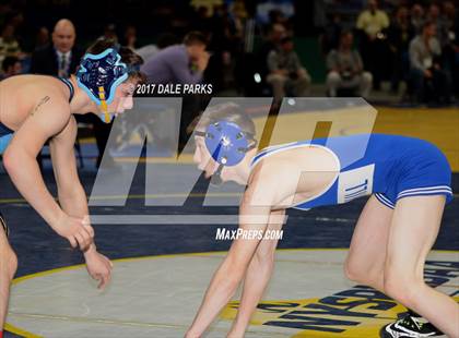 Thumbnail 3 in NYSPHSAA Wrestling Championships (Division 2 Finals) photogallery.