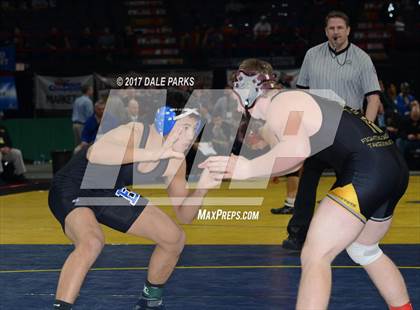 Thumbnail 3 in NYSPHSAA Wrestling Championships (Division 2 Finals) photogallery.