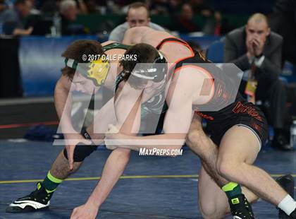 Thumbnail 1 in NYSPHSAA Wrestling Championships (Division 2 Finals) photogallery.