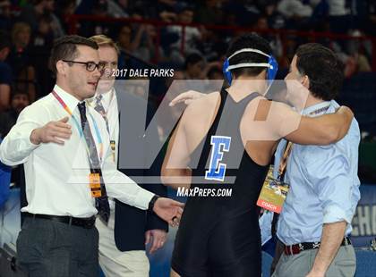 Thumbnail 1 in NYSPHSAA Wrestling Championships (Division 2 Finals) photogallery.