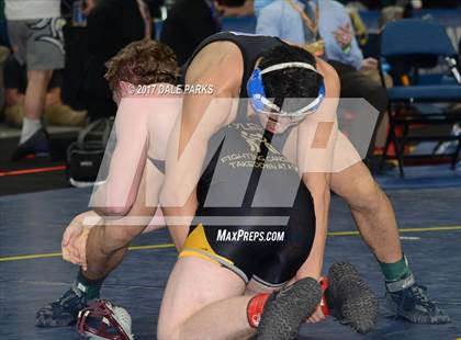 Thumbnail 1 in NYSPHSAA Wrestling Championships (Division 2 Finals) photogallery.