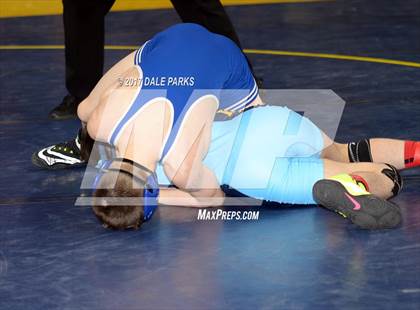Thumbnail 1 in NYSPHSAA Wrestling Championships (Division 2 Finals) photogallery.