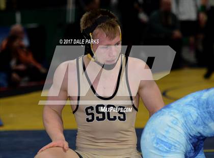 Thumbnail 1 in NYSPHSAA Wrestling Championships (Division 2 Finals) photogallery.
