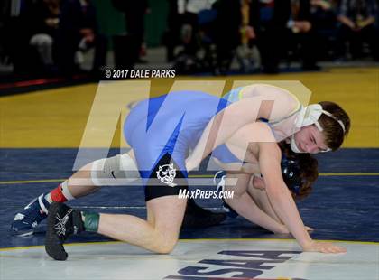 Thumbnail 2 in NYSPHSAA Wrestling Championships (Division 2 Finals) photogallery.