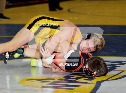 Thumbnail 1 in NYSPHSAA Wrestling Championships (Division 2 Finals) photogallery.