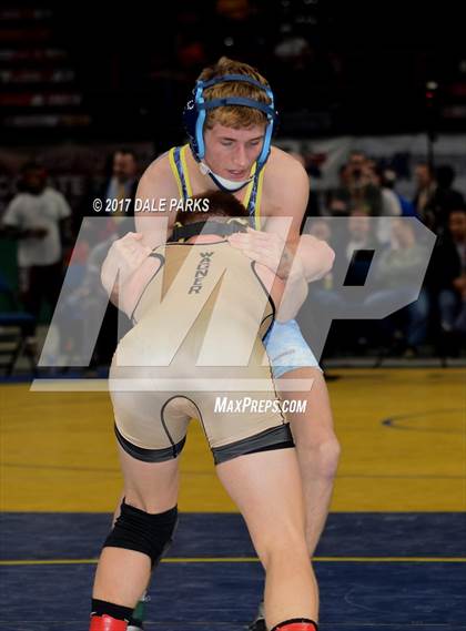 Thumbnail 3 in NYSPHSAA Wrestling Championships (Division 2 Finals) photogallery.