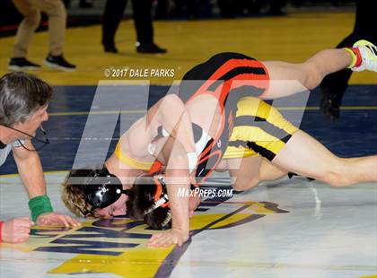 Thumbnail 2 in NYSPHSAA Wrestling Championships (Division 2 Finals) photogallery.
