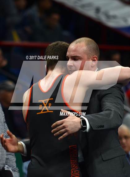 Thumbnail 2 in NYSPHSAA Wrestling Championships (Division 2 Finals) photogallery.