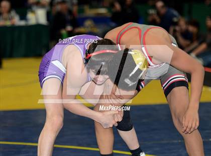 Thumbnail 1 in NYSPHSAA Wrestling Championships (Division 2 Finals) photogallery.