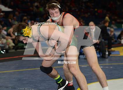 Thumbnail 1 in NYSPHSAA Wrestling Championships (Division 2 Finals) photogallery.