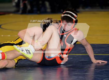 Thumbnail 3 in NYSPHSAA Wrestling Championships (Division 2 Finals) photogallery.