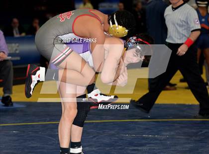 Thumbnail 1 in NYSPHSAA Wrestling Championships (Division 2 Finals) photogallery.