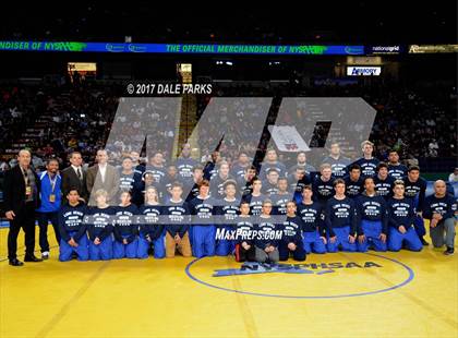 Thumbnail 1 in NYSPHSAA Wrestling Championships (Division 2 Finals) photogallery.