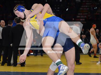Thumbnail 3 in NYSPHSAA Wrestling Championships (Division 2 Finals) photogallery.