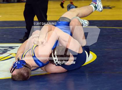 Thumbnail 1 in NYSPHSAA Wrestling Championships (Division 2 Finals) photogallery.