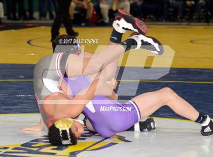 Thumbnail 1 in NYSPHSAA Wrestling Championships (Division 2 Finals) photogallery.