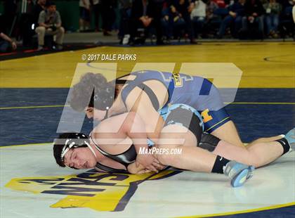 Thumbnail 1 in NYSPHSAA Wrestling Championships (Division 2 Finals) photogallery.