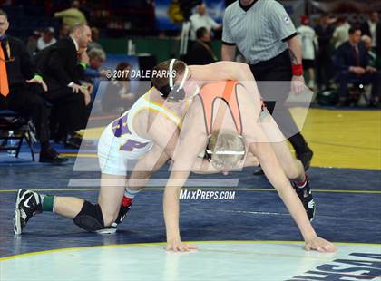 Thumbnail 1 in NYSPHSAA Wrestling Championships (Division 2 Finals) photogallery.